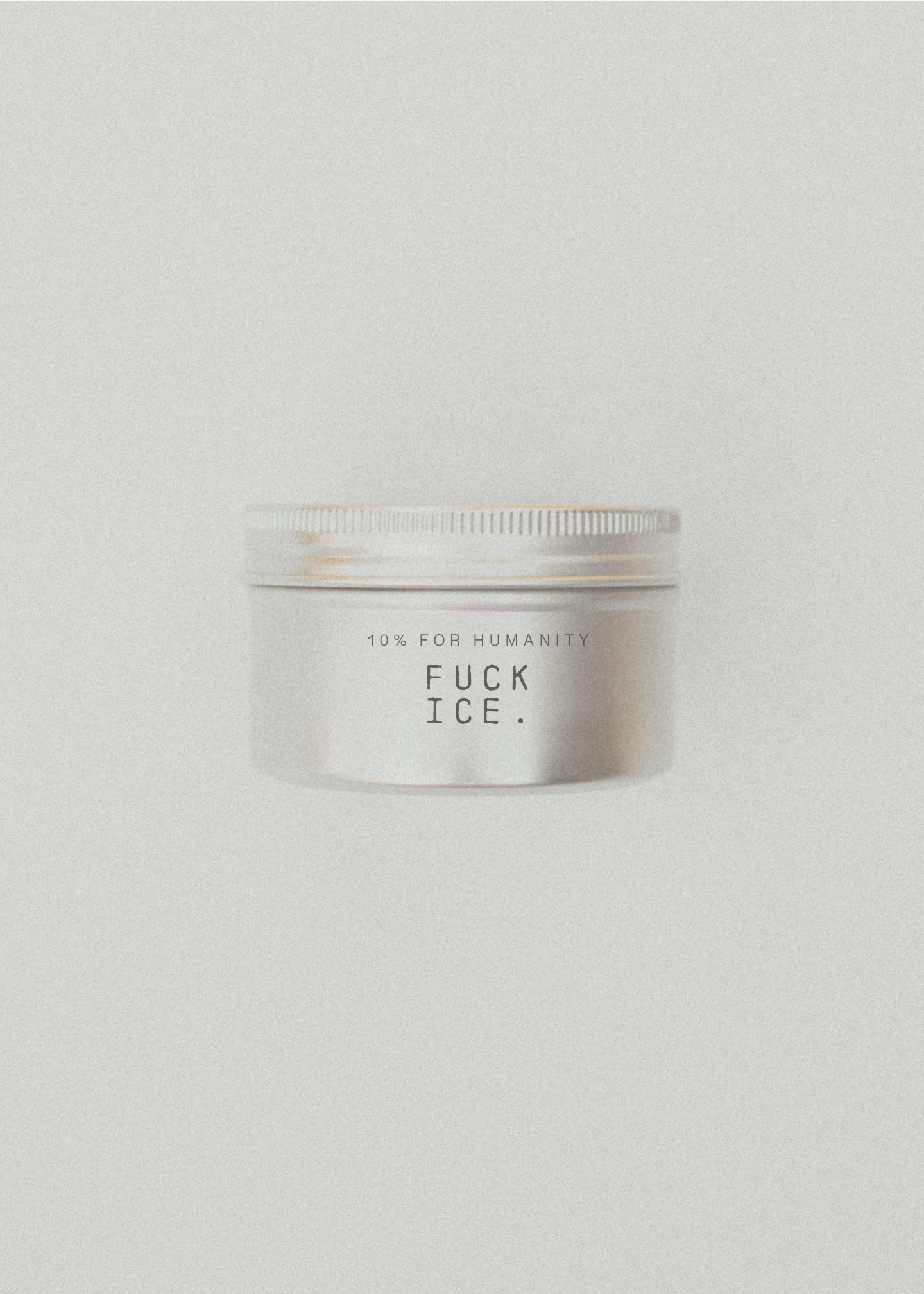 FUCK ICE. 4 OZ Candle