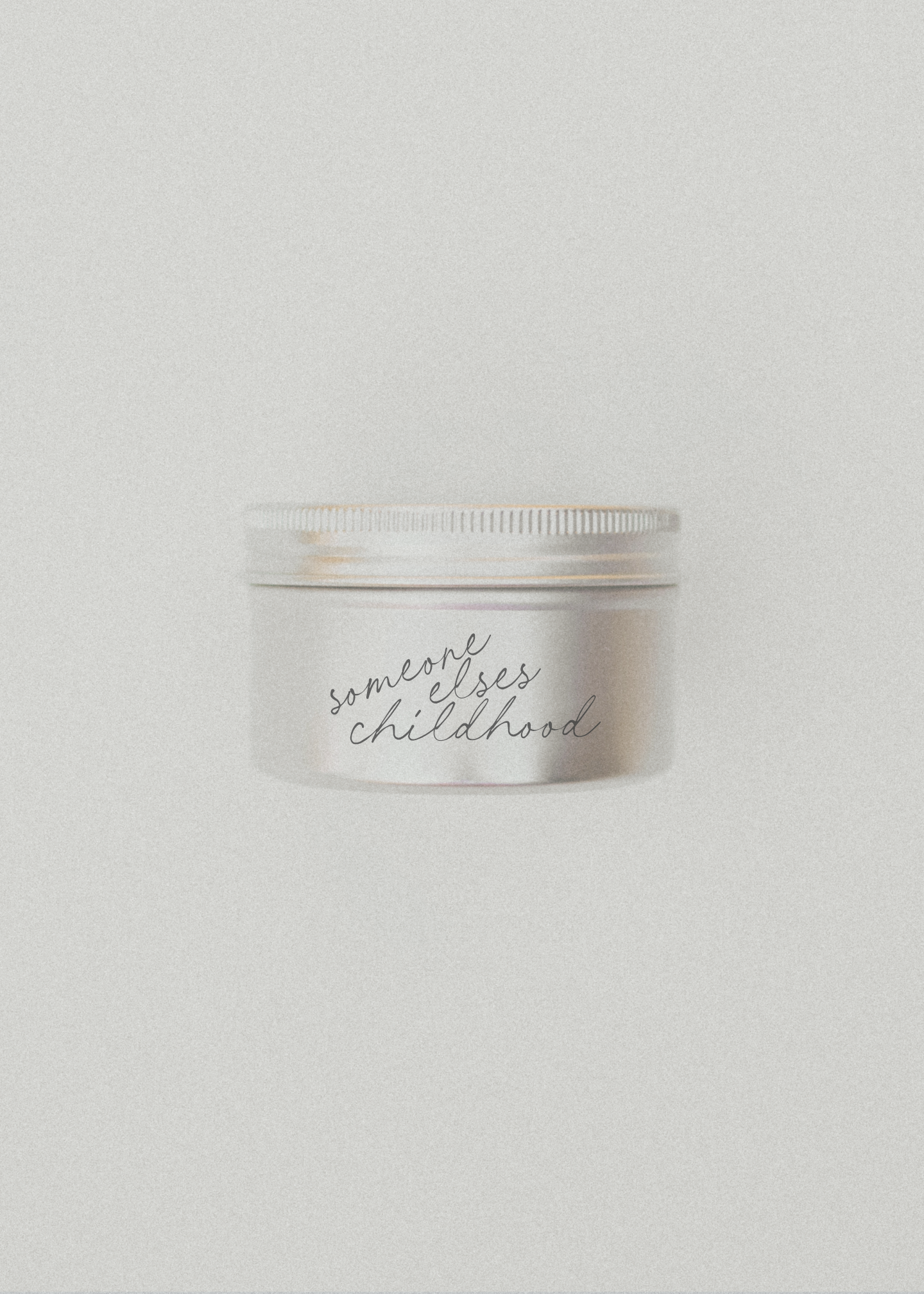 SOMEONE ELSE’S CHILDHOOD. 4 OZ Candle