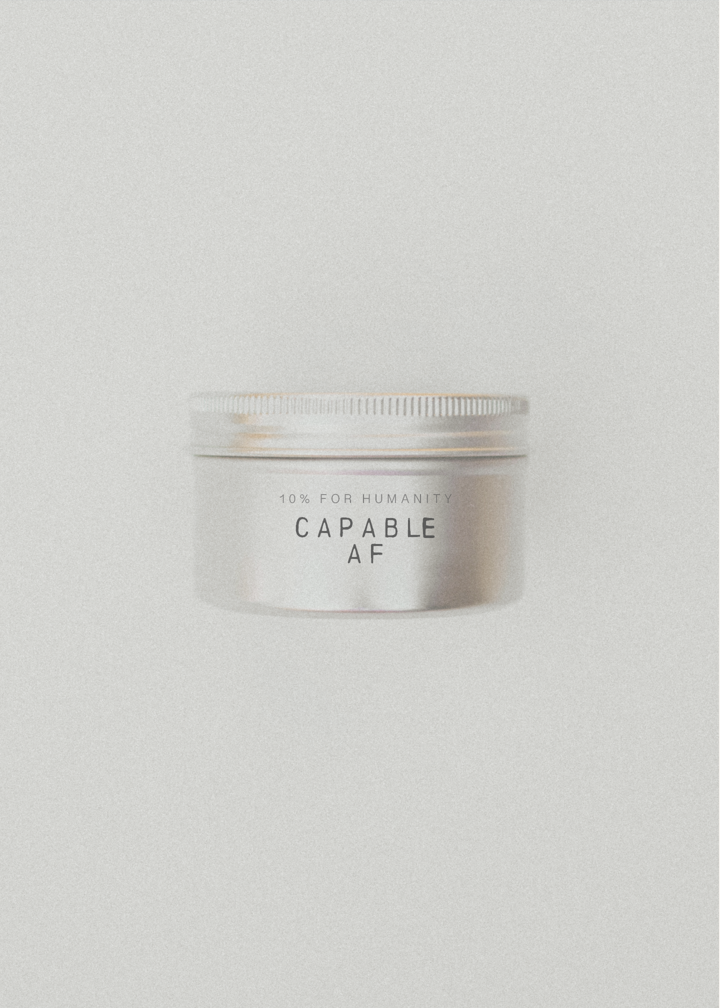 CAPABLE AF. 4 OZ Candle