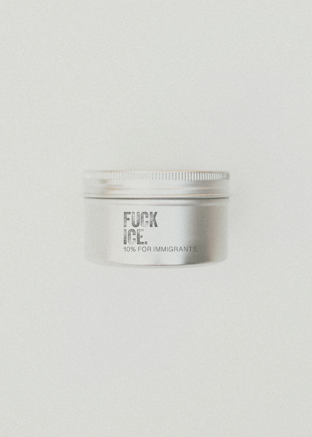 FUCK ICE. 4 OZ Candle