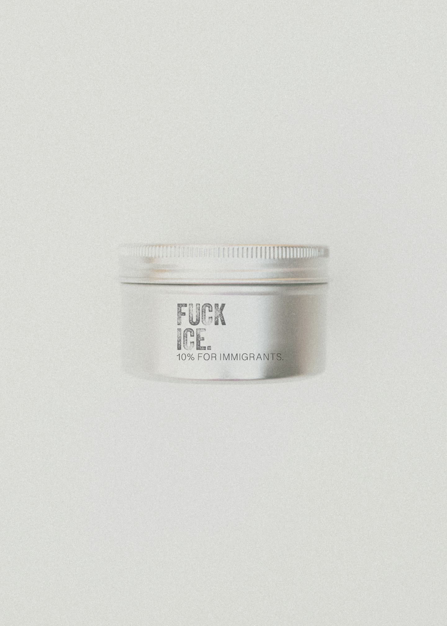 FUCK ICE. 4 OZ Candle
