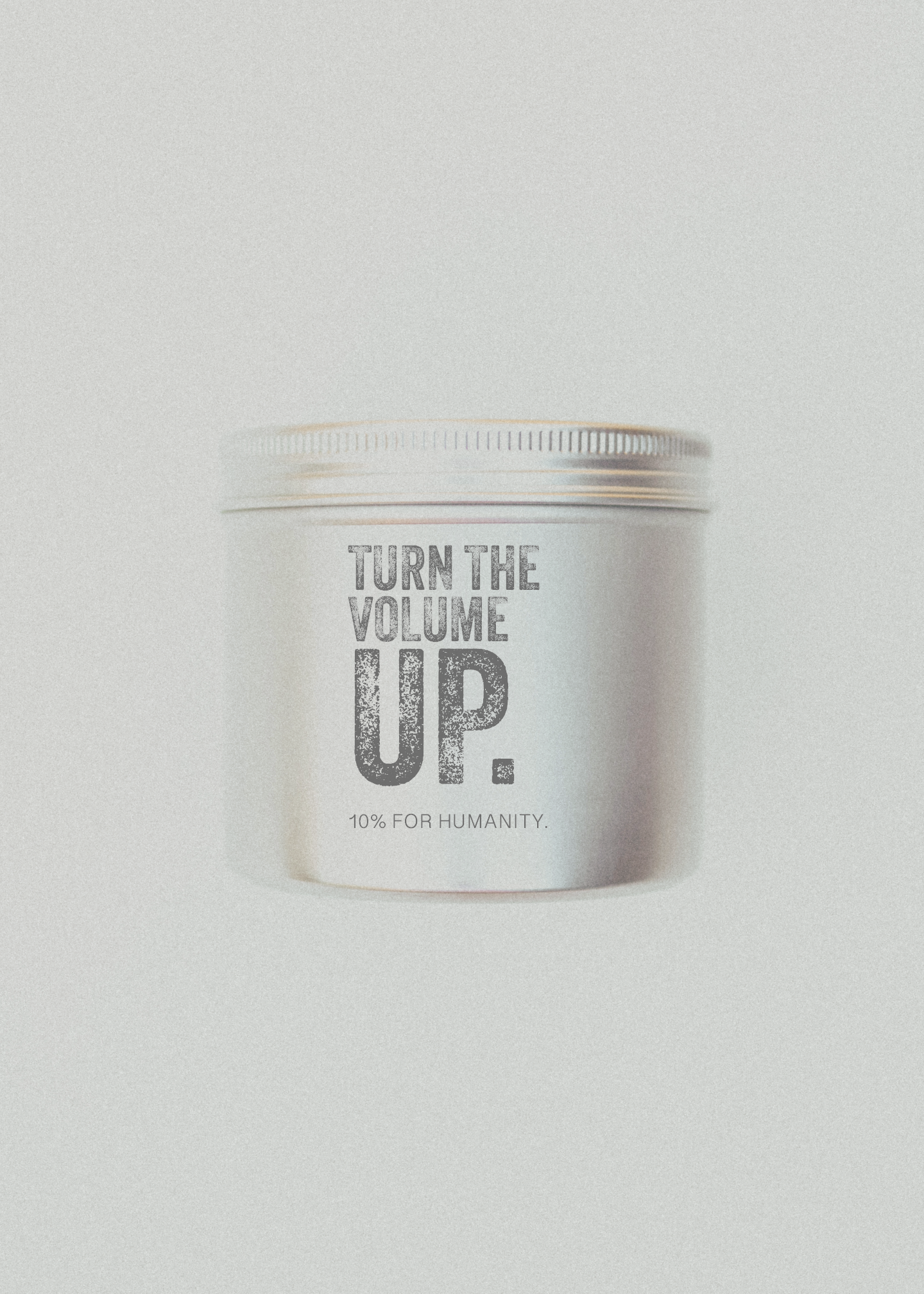 TURN UP THE VOLUME. 10 OZ Candle