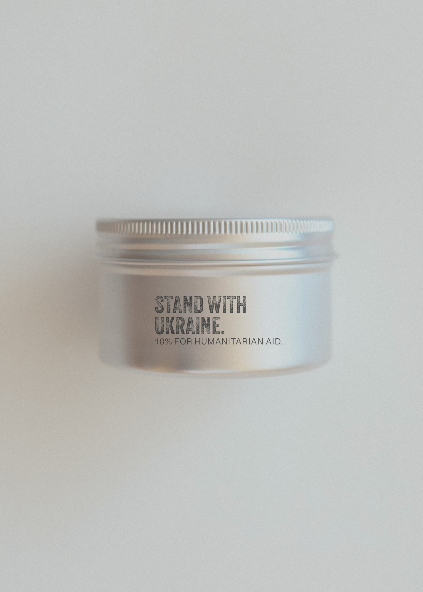 STAND WITH UKRAINE. 4 OZ Candle